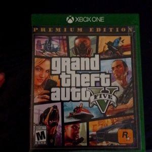 Xbox1 video game GTA 5